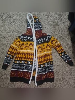 Howl's Moving Castel Calsifer Knit Cardigan